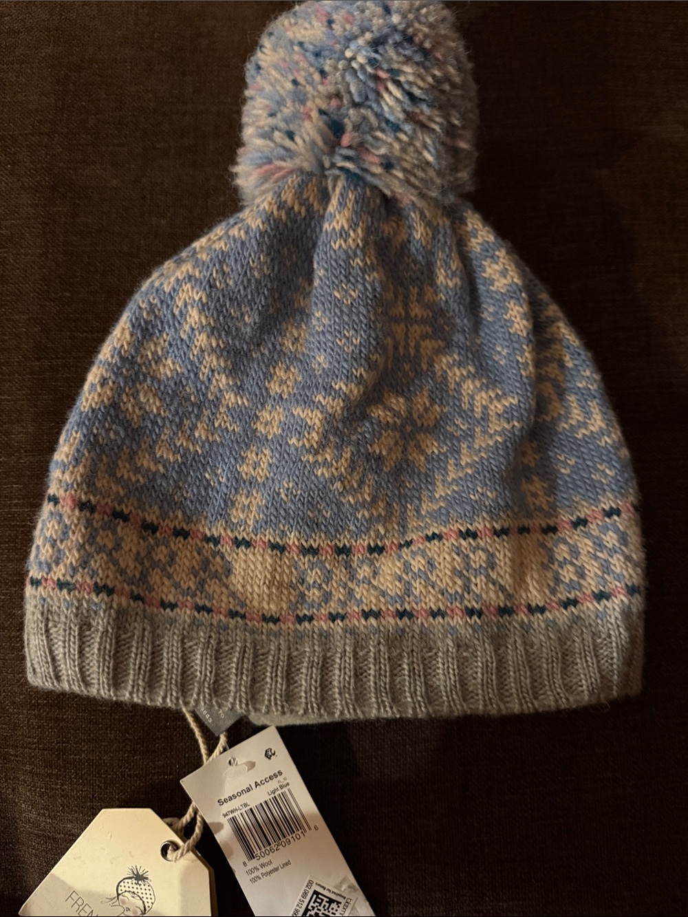 French Knot Nordic Hat